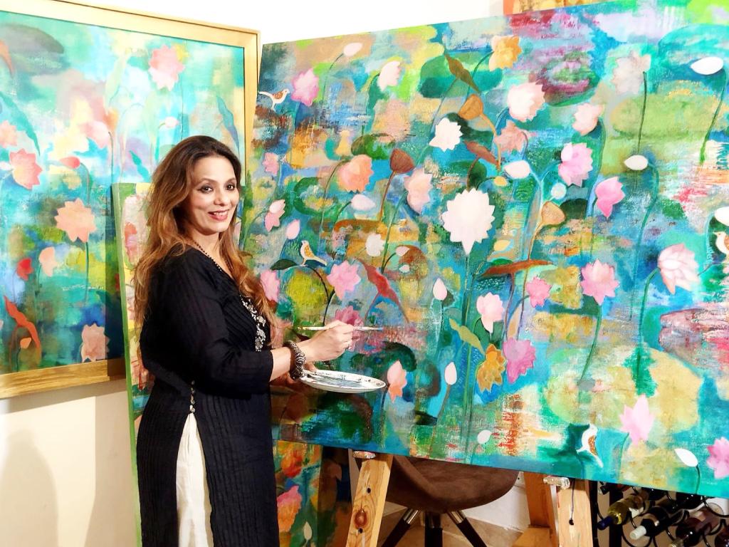 sunayana malhotra at artequest art gallery